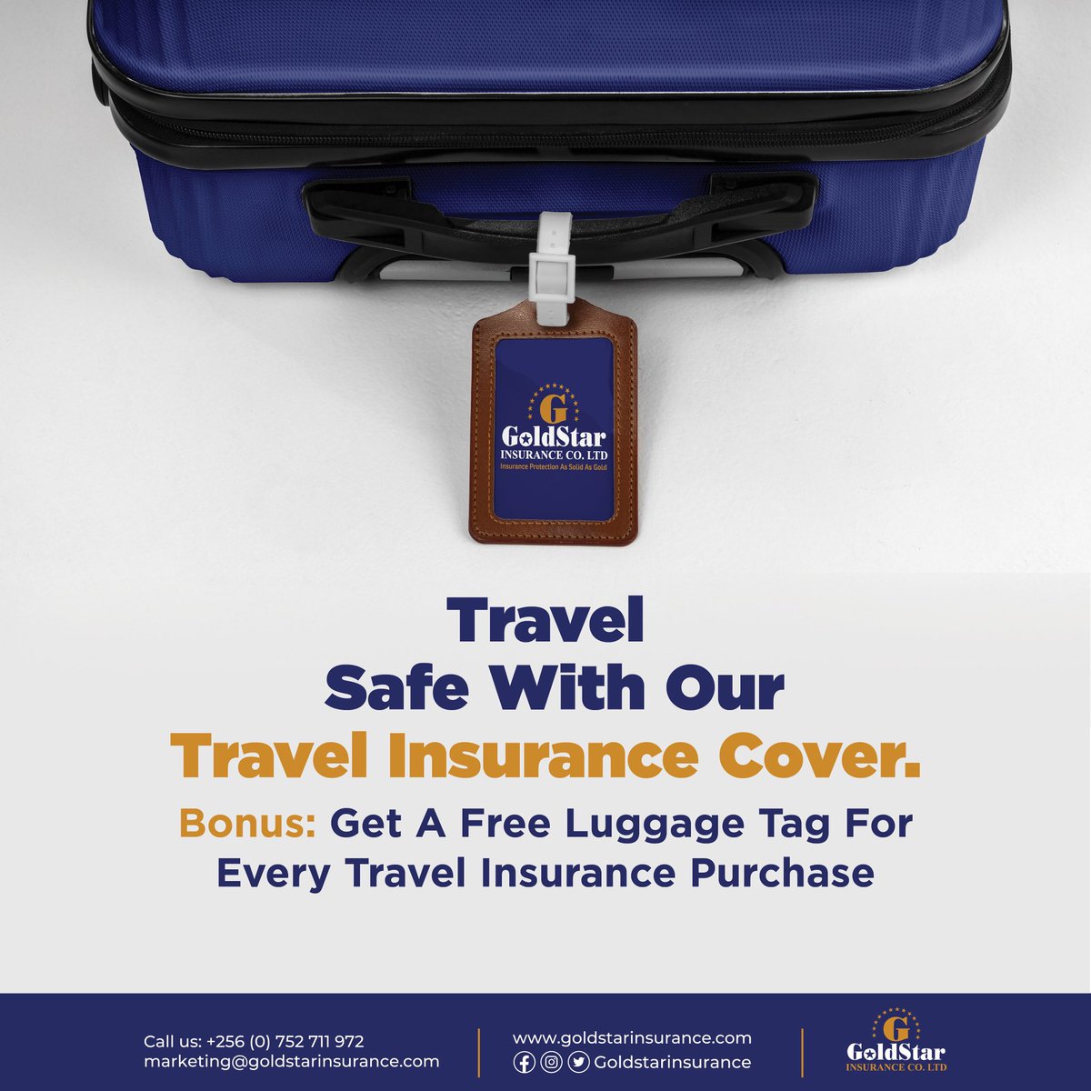 goldstar_gsi's tweet image. Don’t leave home without our Comprehensive Travel insurance.

Ps: Get a free Luggage “Tag” for every travel insurance purchase.
goldstarinsurance.com/goldstar-trave…

#Goldstarinsurance #Travelinsurance #getyours