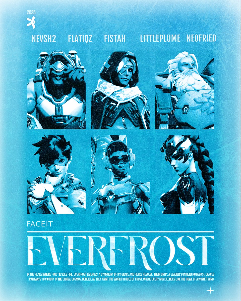 Everfrost Esports (@efesports) on Twitter photo in the realm where shadows embrace the flame, Everfrost rises. βοΈπ· Here is our roster for FaceIt Masters 2025
π‘οΈ<a href="/NevsH200/">Nevs</a>
π«@flatiqzz
π«<a href="/FistahOW/">Fistah</a>
π<a href="/LittlePlume_Ow/">LittlePlume_Ow</a>
π<a href="/neofriedOW/">Neo γ</a>
π<a href="/elle_ow_/">π’π΅π₯ππ²π°π±π’π‘</a> in the realm where shadows embrace the flame, Everfrost rises. βοΈπ· Here is our roster for FaceIt Masters 2025
π‘οΈ<a href="/NevsH200/">Nevs</a>
π«@flatiqzz
π«<a href="/FistahOW/">Fistah</a>
π<a href="/LittlePlume_Ow/">LittlePlume_Ow</a>
π<a href="/neofriedOW/">Neo γ</a>
π<a href="/elle_ow_/">π’π΅π₯ππ²π°π±π’π‘</a>