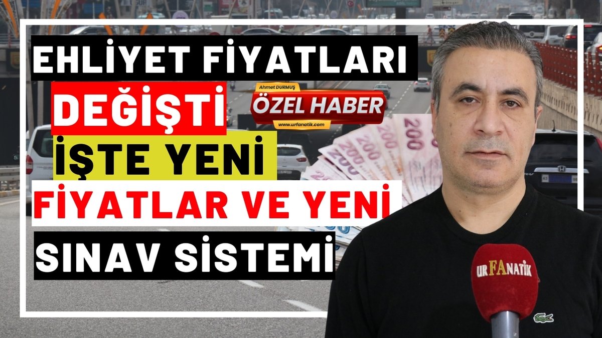 Ehliyet Fiyatları Değişti: İşte Yeni Fiyatlar Ve Yeni Sınav Sistemi

Özel haber: <a href="/Ahmettdurmus63/">Ahmet Durmuş</a> 

urfanatik.com/ehliyet-fiyatl…

#sanliurfa #sondakika #ehliyet <a href="/imamtsk63/">MehmetYILDIZ</a>