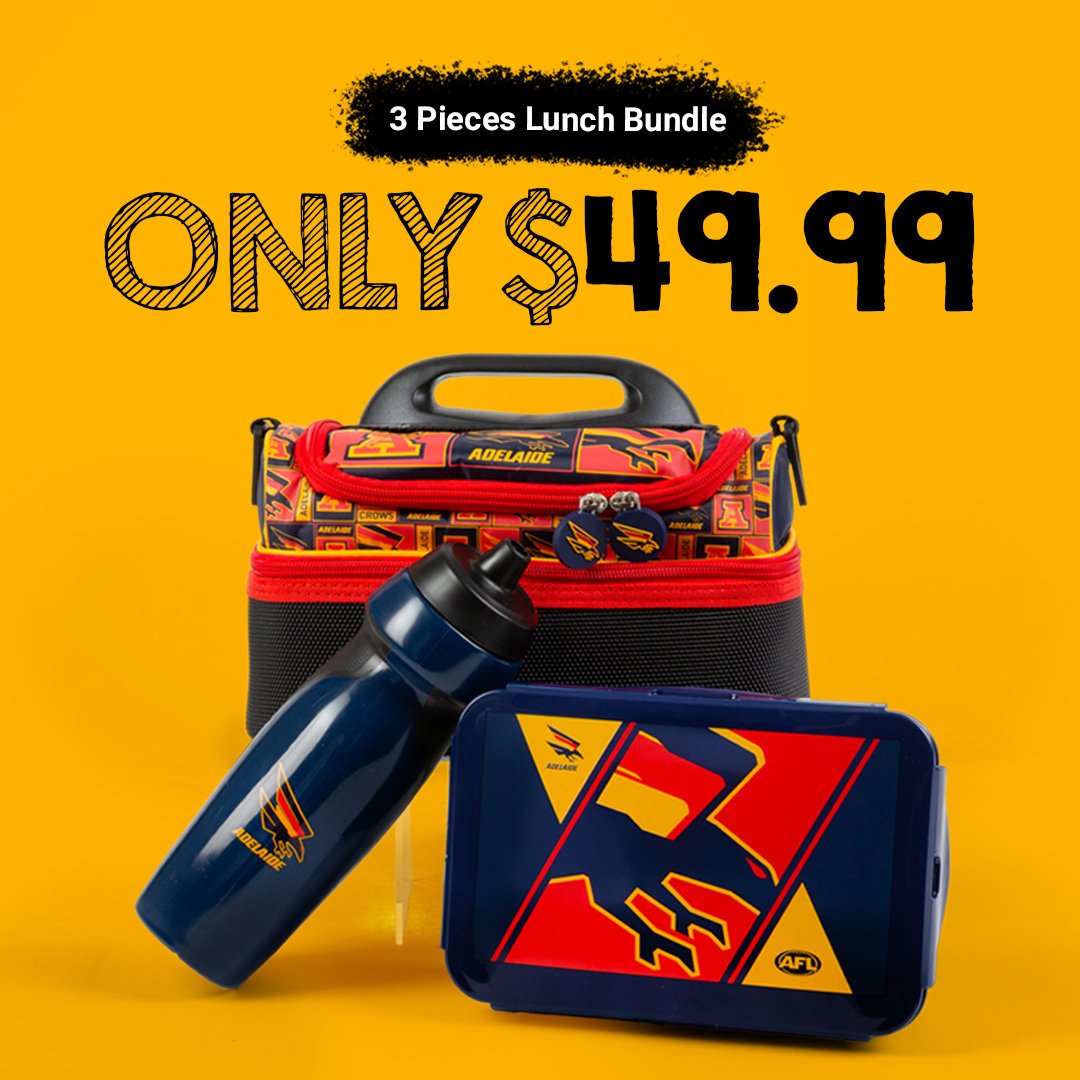 Score big with our 3-Piece Lunch Bundle for just $49.99! 🏉 ✨ Bring the thrill of Footy to every lunch break with this must-have set. #yourteamyourstore Available now in-store and online—but hurry, they're selling fast!