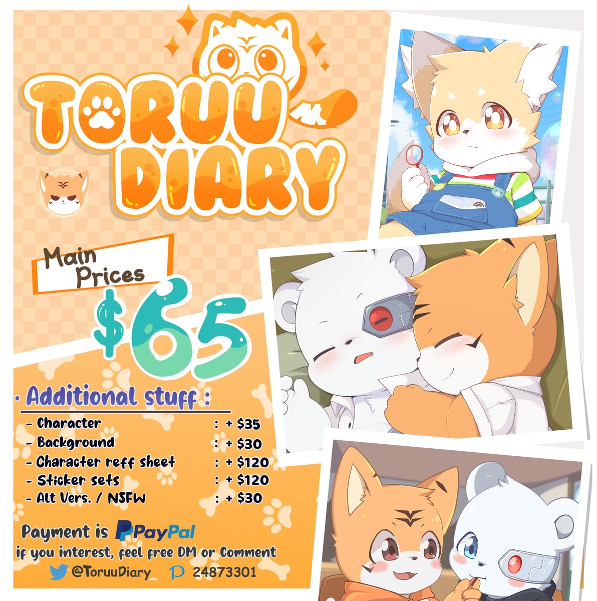 Toruu (Commission OPEN) tweet media