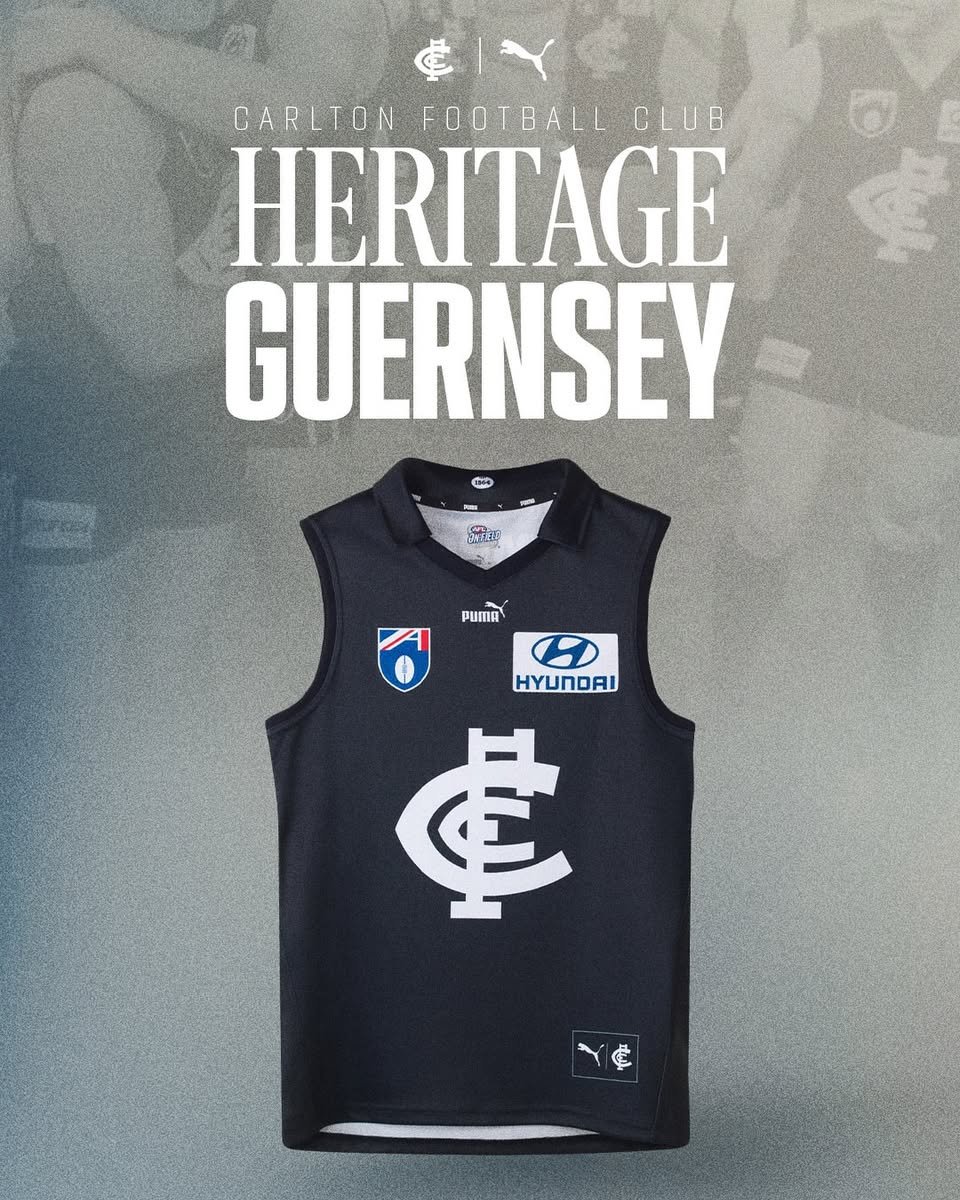 Celebrating 160 Years | Carlton 2024 Heritage Guernsey Just Released!