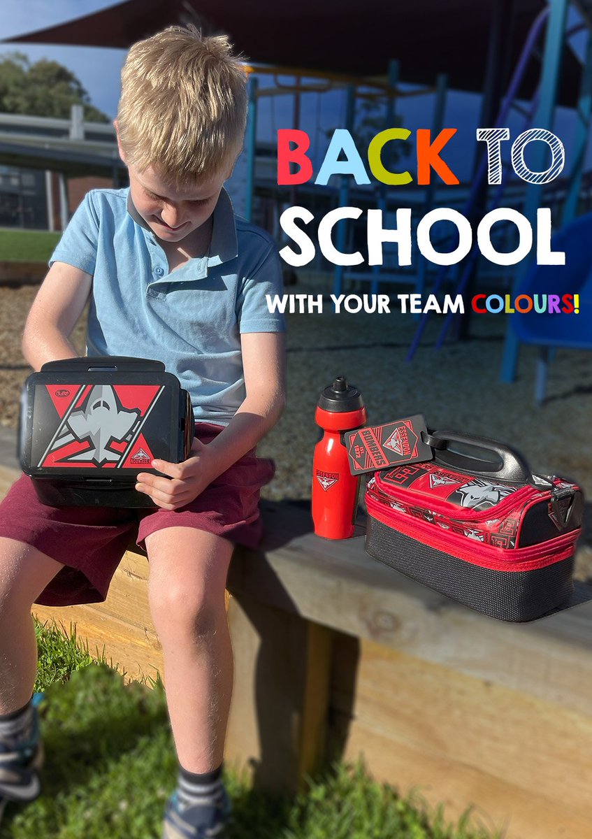 New Year, New Gear! Head back to school in style with our AFL school collection! From stationery and lunch boxes to cooler bags and more, our Back to School range has something for all ages.