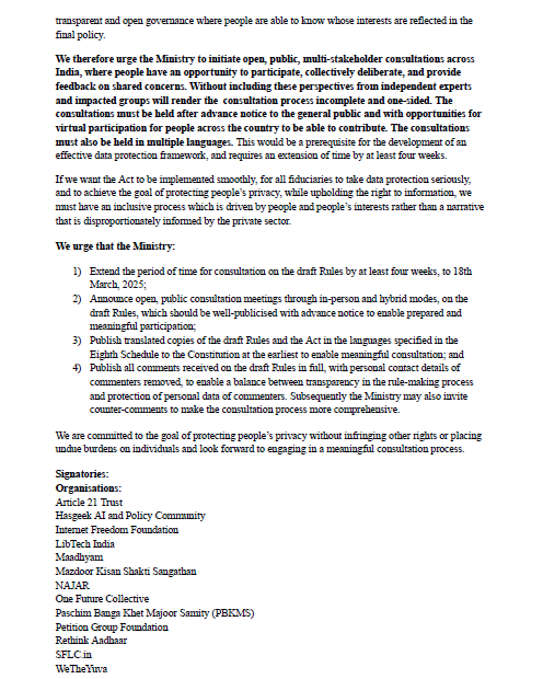 Article 21 Trust (India) tweet media