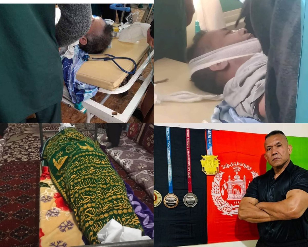 MarsadAfghan's tweet photo. فقدت أفغانستان رمزاً للنضال والإنجاز، علي رضا أساهي، البطل الرياضي والمدافع عن حقوق المرأة والحريات. رحيله فاجعة، لكن إرثه سيبقى منارة للأمل والكرامة. https://t.co/lFlY6CRmOd