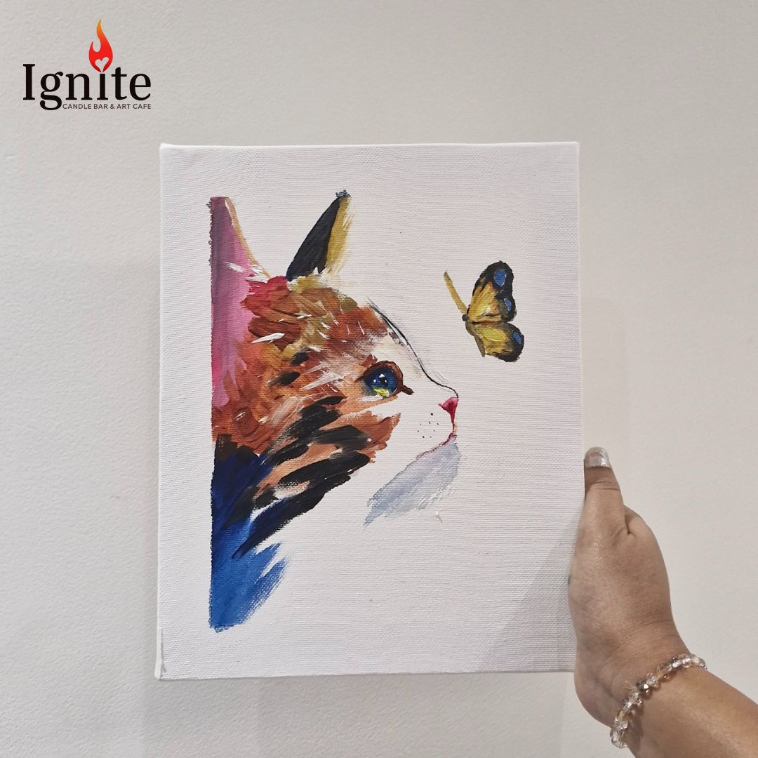 ignite_candle's tweet photo. Look at this stunning masterpiece created by one of our talented customers at Ignite Candle Bar &amp; Art Cafe! 

🔗 Book your experience now:
🌐: https://t.co/9cqjF0e3Mx
📲: phone number/whatsapp: 9030852778

#ignitecandlebar #painting #artcafe #canvaspainting #artcafevibes https://t.co/1M7oOQP3xc