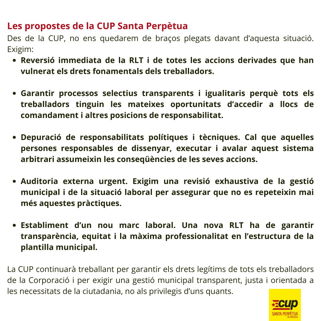 Un nou capítol en la mala gestió de la mà de Comuns i Esquerra.