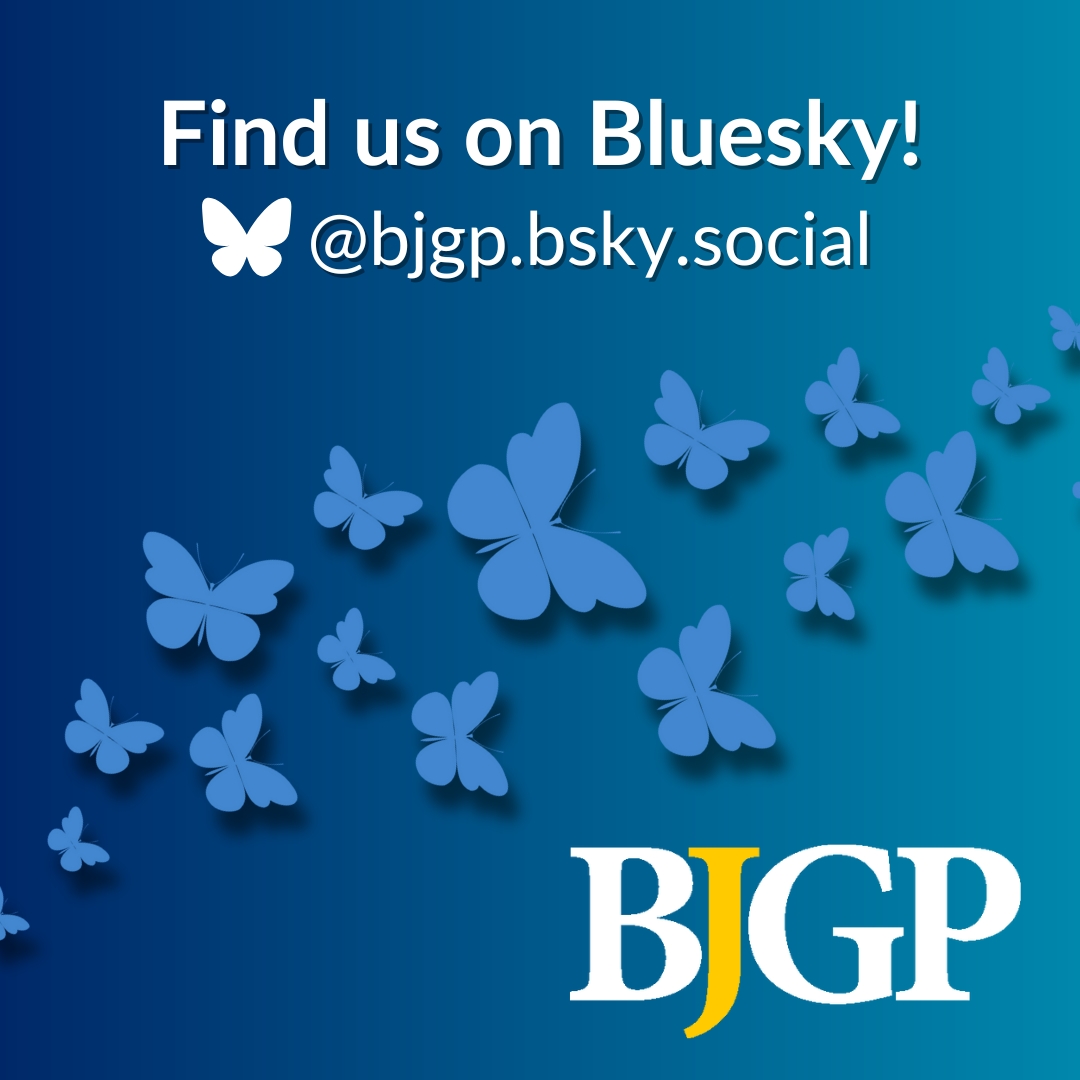 BJGPjournal's tweet image. As of 🗓️Monday 27 January 2025, we'll only be engaging via Bluesky, Instagram and Facebook.
Join us on:
Bluesky - bsky.app/profile/bjgp.b…
Instagram - instagram.com/bjgpjournal/
Facebook - facebook.com/BJGPjournal
↩️