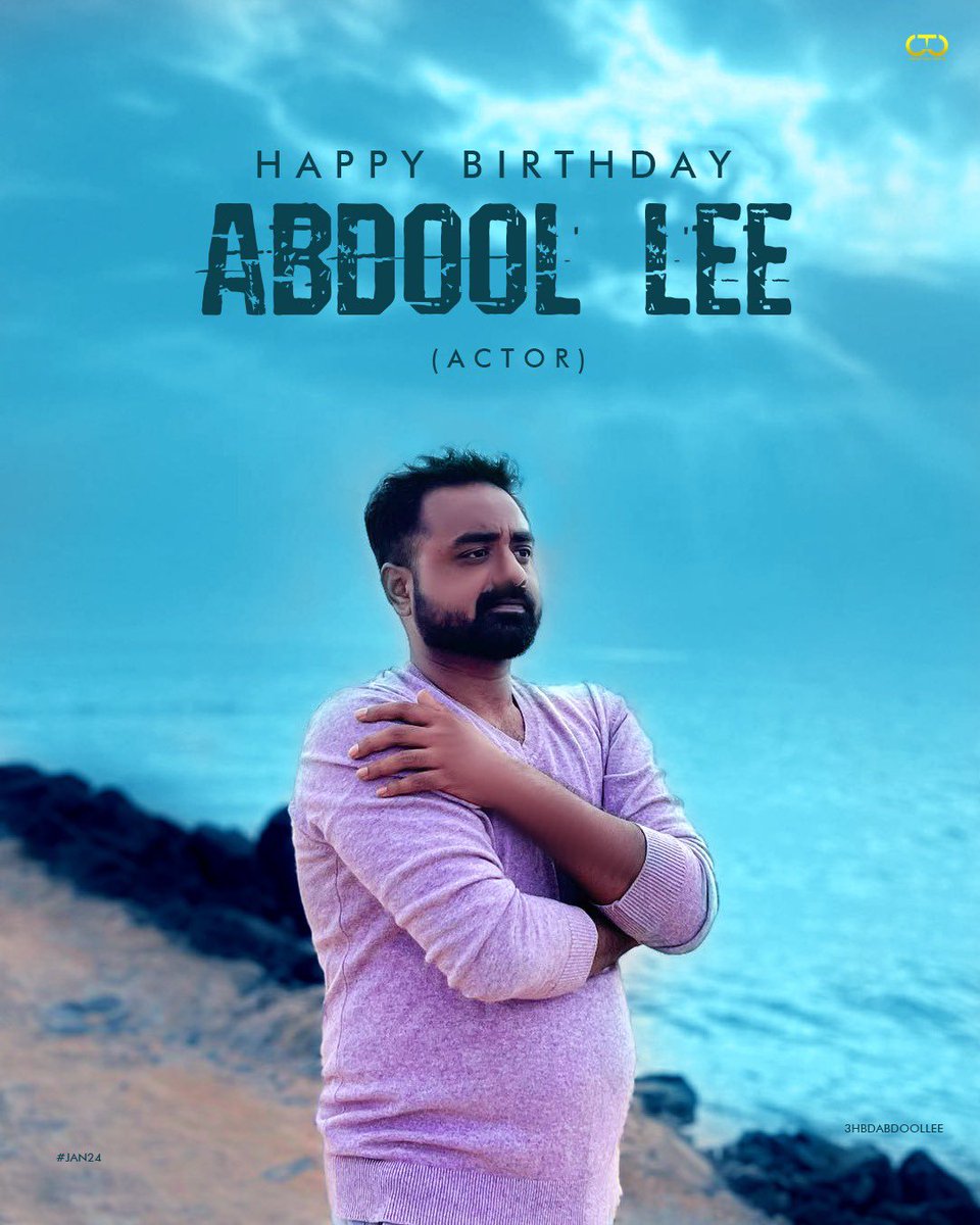 ctcupdates's tweet photo. Celebrating the talented Tamil actor #AbdoolLee on his birthday today! 🎉 Known for his commendable performances in #TheeraKaadhal, #Mersal #NenjukuNeedhi #LuckyMan. He continues to captivate audiences with his realistic acting.
@actorabdool_lee #HBDAbdoolLee #HappyBirthdayAbdoolLee
#CaptainMiller