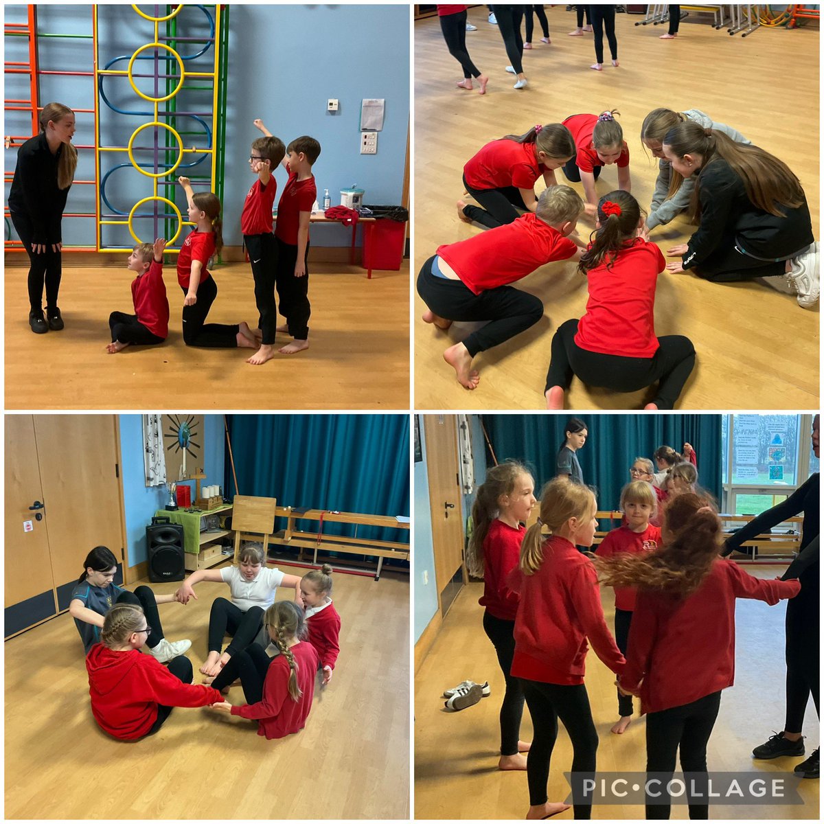RanbyCE's tweet photo. This week, KS2 have been working with @elizabethanac dance students to choreograph a sequence of movements. #holdbacktheriver https://t.co/UEd6rZlK6Z