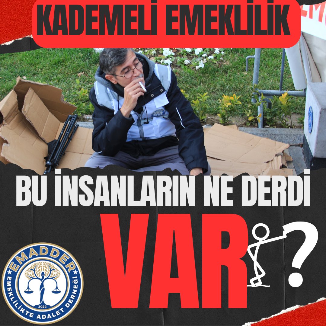 Kademeli emeklilik çalışanın anayasal hakkıdır... 
👆👆👆👆👆👆
#2000SonrasıSGKlıyıBitirdiniz