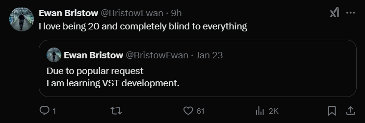 LUVI_QUINT's tweet photo. @BristowEwan Bro is going through every emotion possible... This is what plugdata does to a healthy man. https://t.co/mqAtDRPC4A