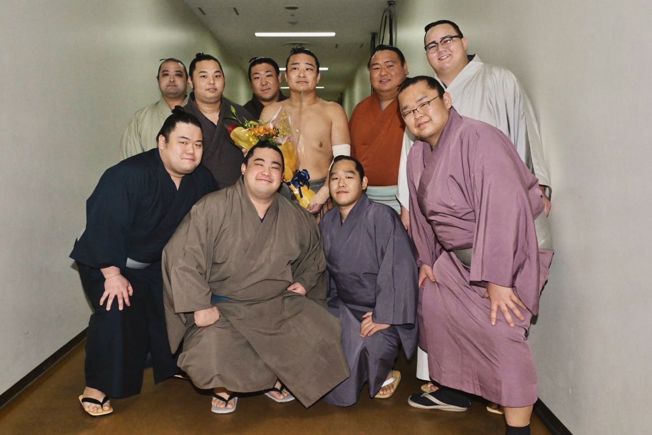 荒汐部屋　2点おまとめ 荒汐部屋 常川 引退✨最後の取組【大相撲令和7年1月場所】13日目