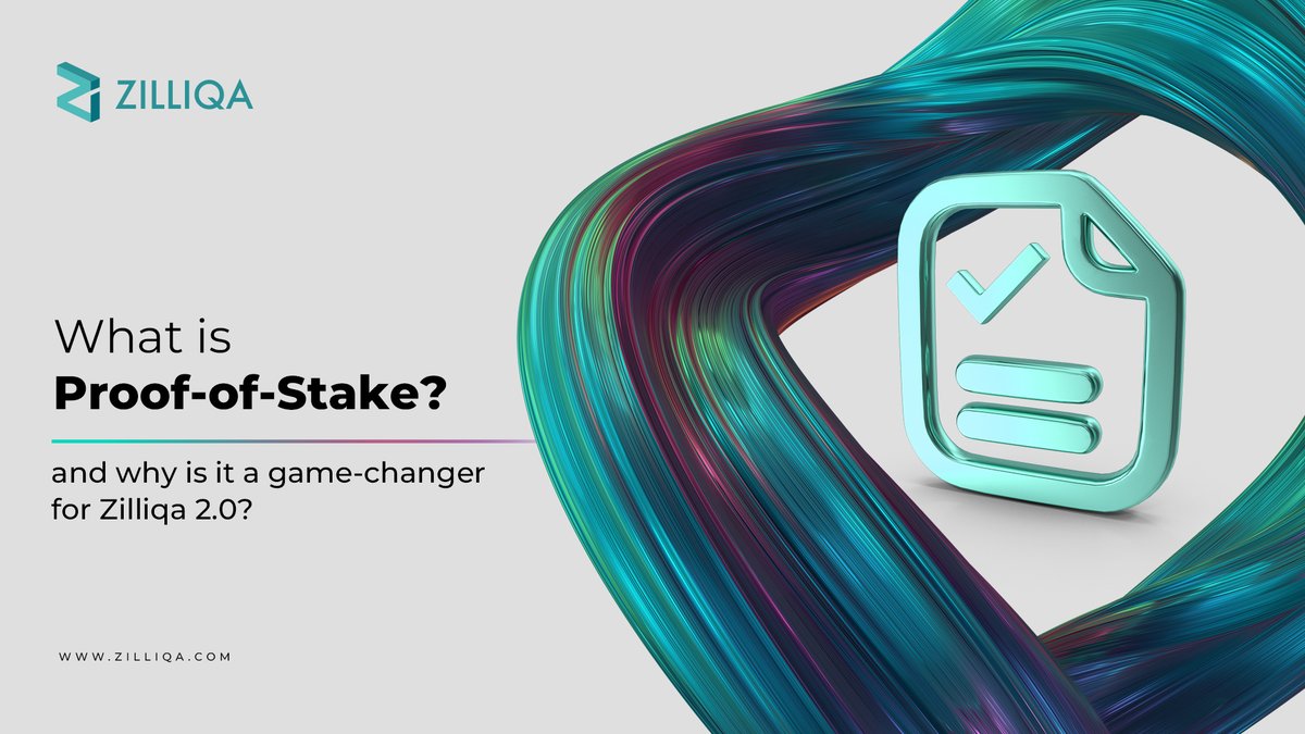 zilliqa's tweet photo. 1/ 🧵What is Proof-of-Stake (PoS)?

The Zilliqa 2.0 network will feature a faster, more efficient consensus mechanism. Here's everything you need to know about PoS and how it compares to Proof-of-Work (PoW) 👇