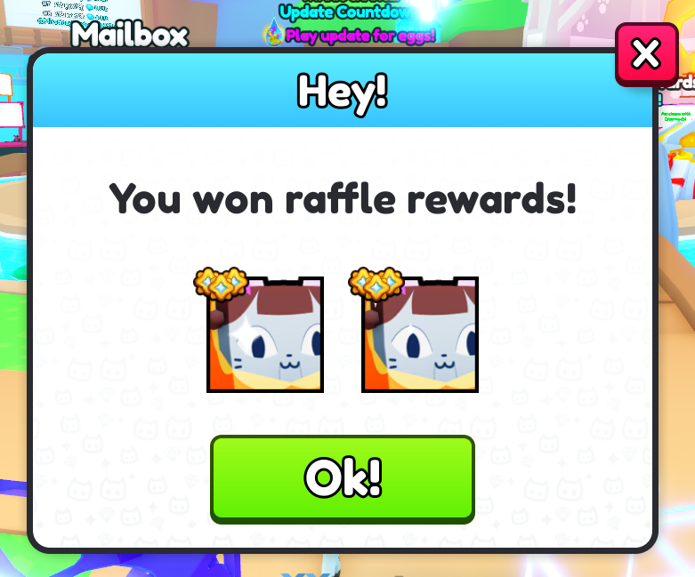 MissCozyTrades's tweet image. GoOd MoRnInG!! Who&apos;s in the mood to enter a giveaway? Giving away 2 fresh Huge Doll Cats to 2 different winners! 💌💌

1. Follow me @MissCozyVibes &amp;amp; @MissCozyTrades 
2. LIKE &amp;amp; Share
3. Comment username
4. Smile 😀😃😄😁

Will end 7pm CST 1/25/25, good luck!! 🫶
#PetSimulator99