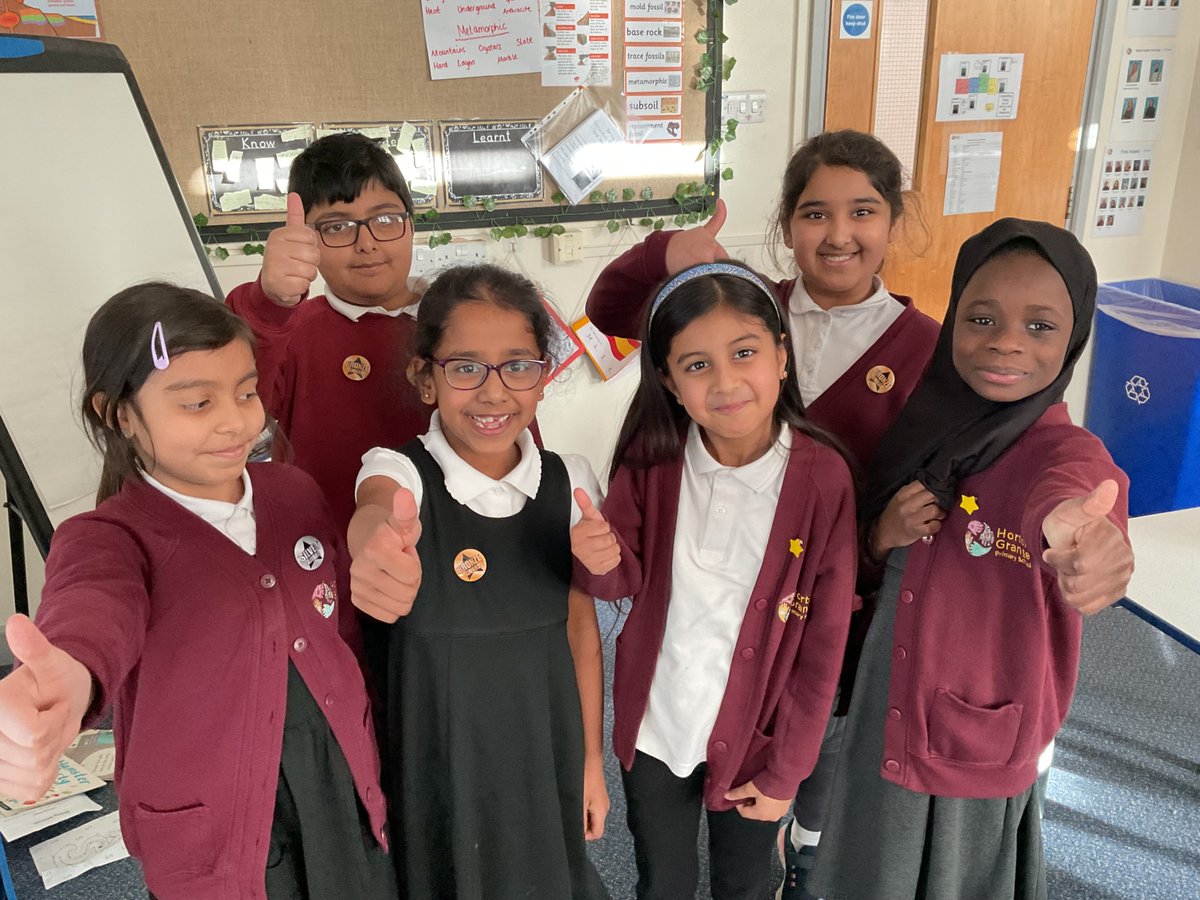 These incredible children in 3A have achieved full marks on a times tables test today. This means they have earned a shiny, new badge! Well done! #WeEXCEED #HGPS