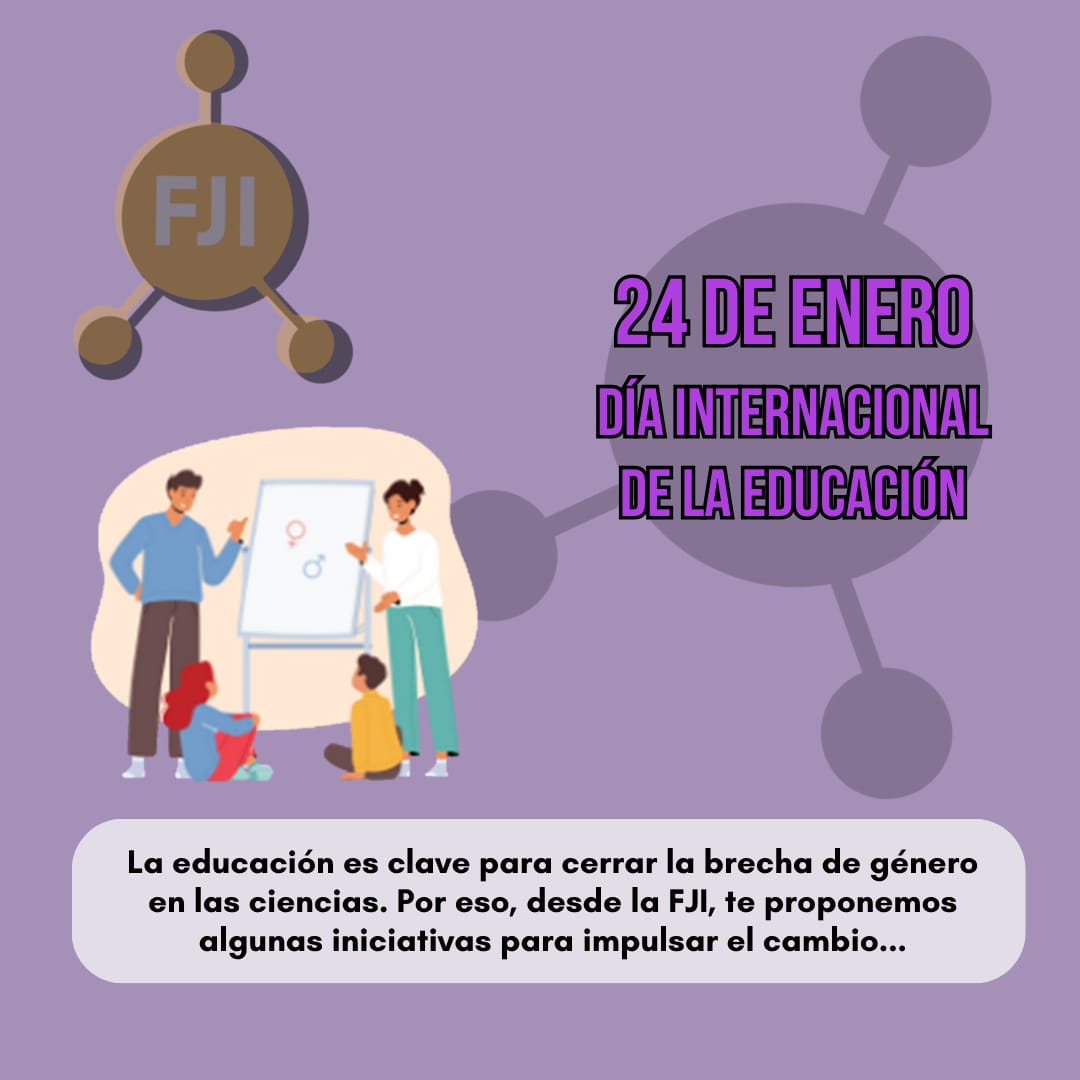 En el #DiaInternacionalEducacion os proponemos impulsar la igualdad de género desde las aulas de ciencias con una serie de propuestas desde la Comisión de igualdad de la FJI @fjiprecarios