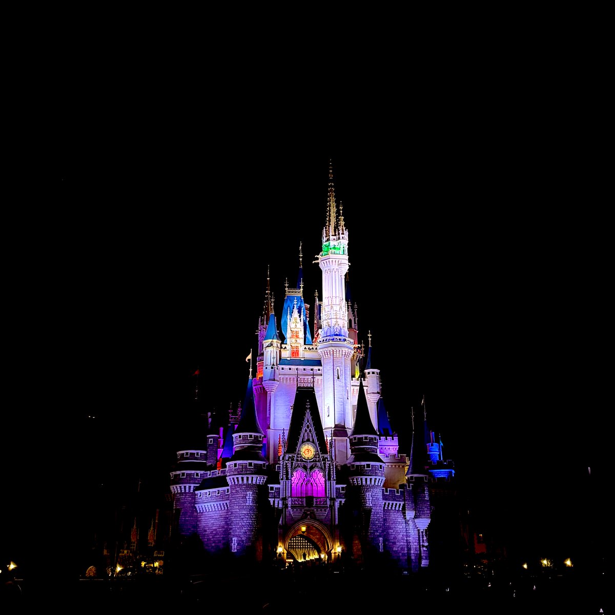 yas8s's tweet photo. ディズニーの夜、ほんとに大好き🖤🤍❤️ https://t.co/hrKRl16vkm