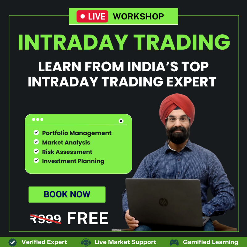 EshwarMurli's tweet photo. Exclusive: Master Intraday Trading With Expert Jagpreet Singh

Master the Markets with Jagpreet Singh!

You'll Learn: Proven Strategies for Successful Intraday Trading

Limited Spots Available!

Book Now - (FREE for a limited time)