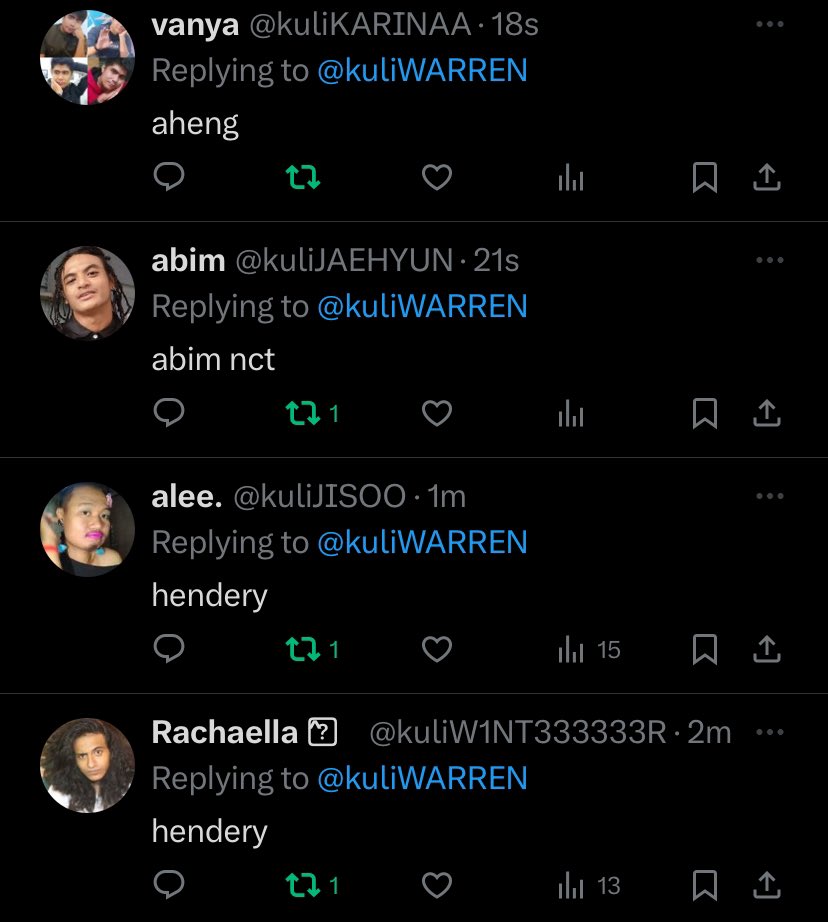 yg reply orgil semua