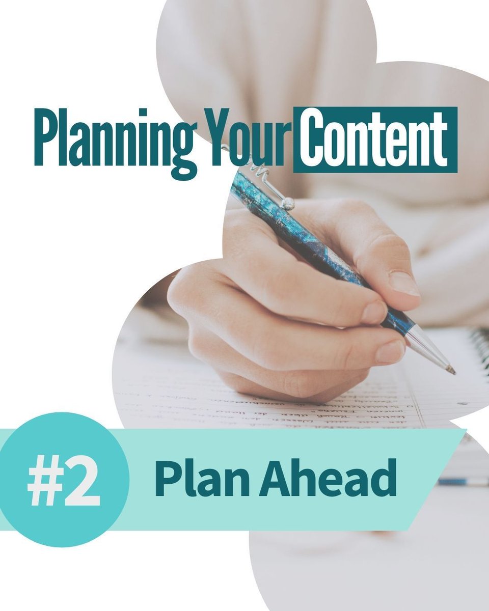 Plan your content like a pro! 🎯 Decide how often you'll create—1 blog, 2 emails a month? 📝 Map out topics &amp; dates quarterly (or at least monthly) to stay ahead. 🚀 #ContentStrategy