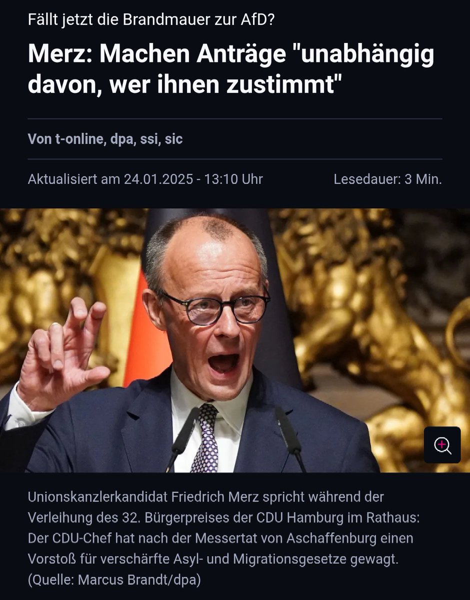 Und hier endet sie, die bundesrepublikanische Nachkriegsgeschichte, hier endet das "Nie wieder*. Und eine neue Zeitrechnung fängt an. Es sind düstere Zeiten, in die #Merz dieses Land führen will und wird.