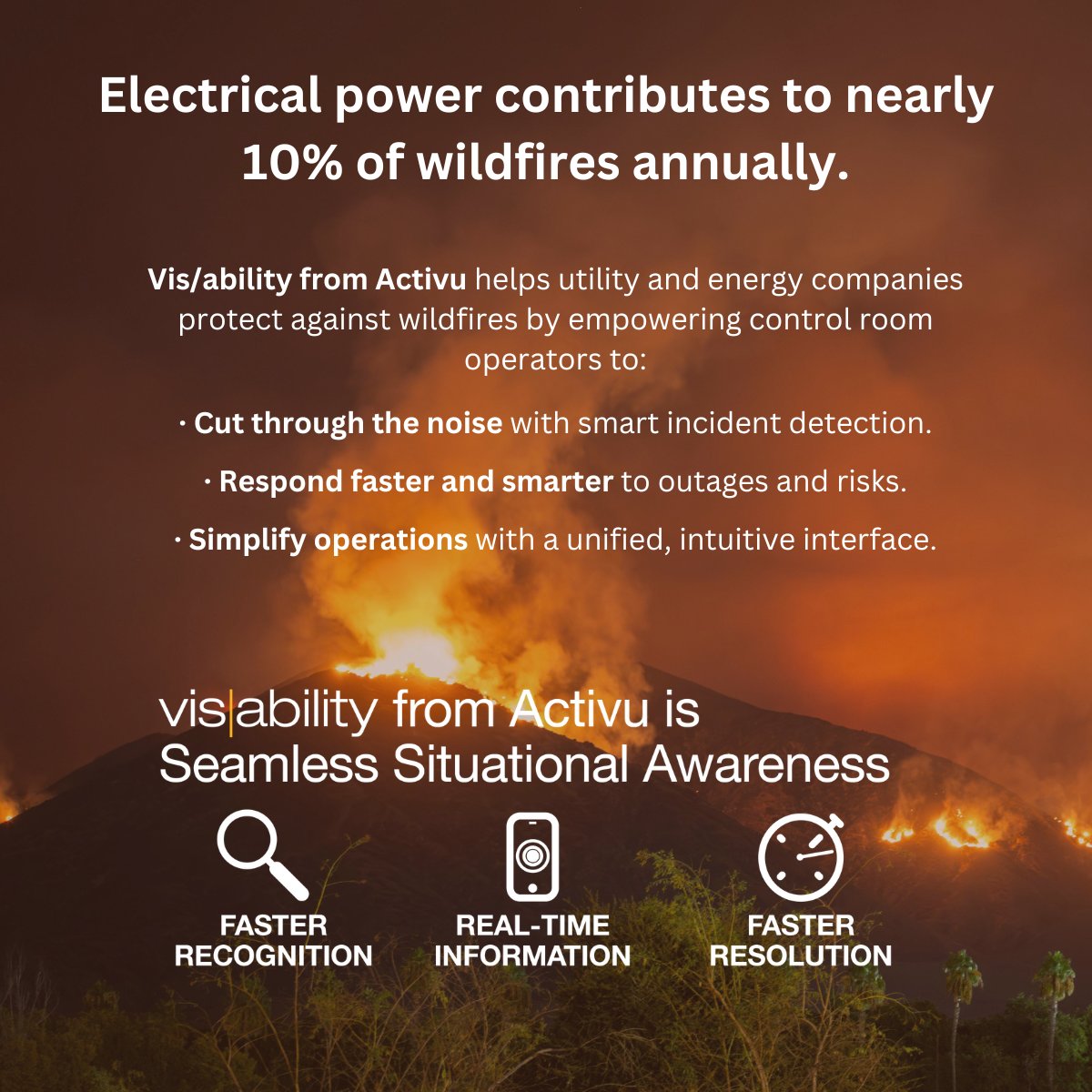 Activu's tweet image. Vis/ability enables proactive incident management across all networked assets, an important part of a truly comprehensive PSPM posture. Attending #DISTRIBUTECH25? Stop by Booth 5104! Register here: hubs.li/Q033VjMR0
#EnergyInnovation #UtilityTransformation #VideoWalls