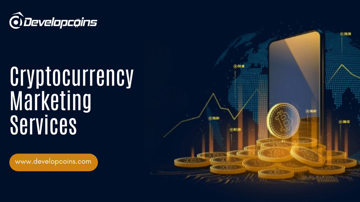 developcoins's tweet image. Are you ready to take your #crypto project to the next level 🚀? Then connect with #Developcoins! We offer best #cryptocurrencymarketing services with innovative marketing strategies. To know more, click: 👉developcoins.com/cryptocurrency…
#marketing #cryptosolutions #technology