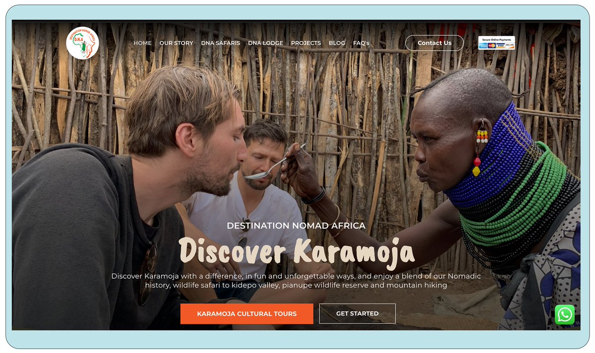 robertrobins_'s tweet photo. Excited to share the new Safari Website for Destination Nomad Africa!

Check out the fresh website ➡️ https://t.co/xJj0c78PJI 

At Robylinks Solutions, We specialize in creating standout websites, Contact our team today at 
+256 774 135358 https://t.co/ipHwHYhvkB
