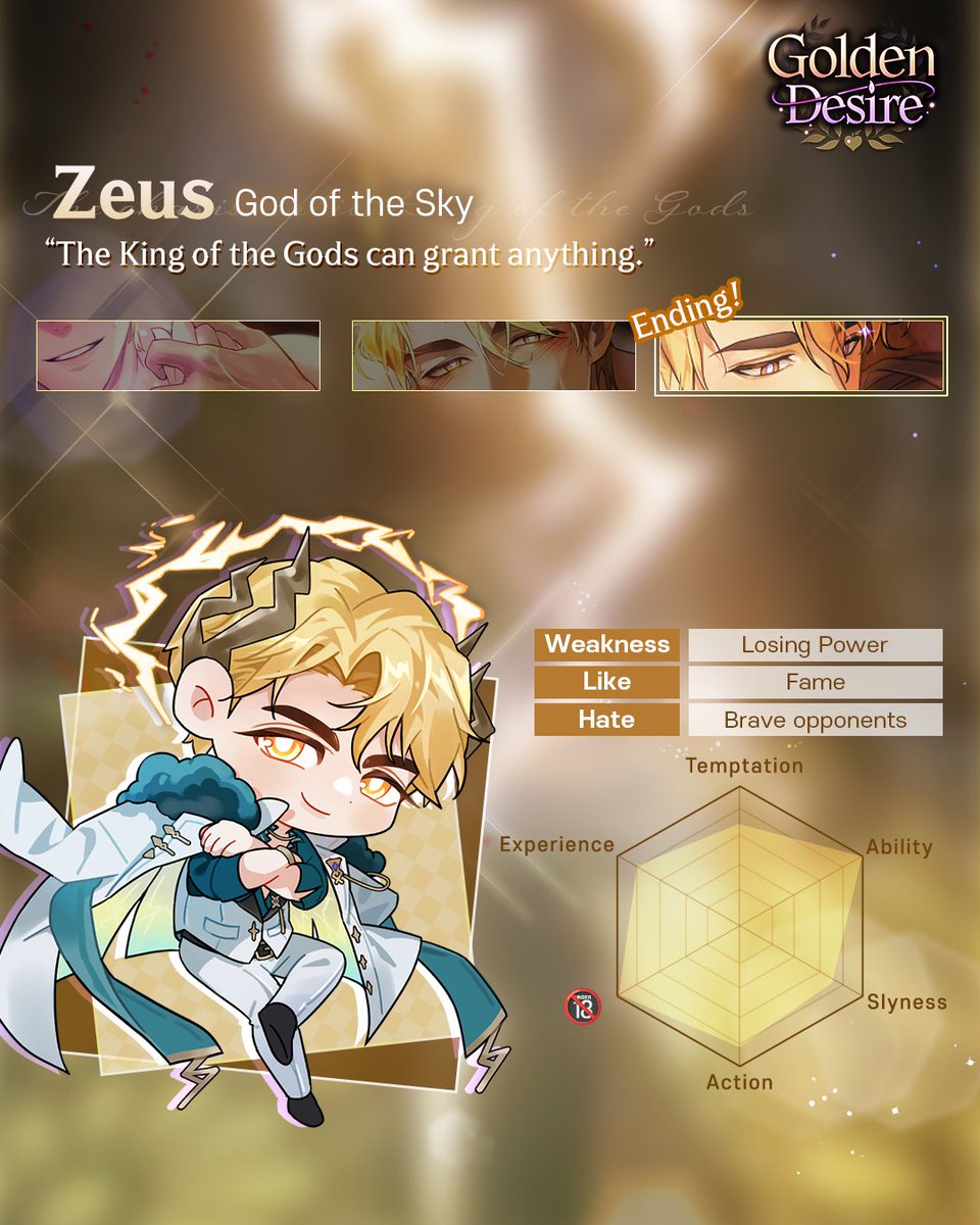 ✨ Golden Desire 🍎 Your love creates the mighty Mini Zeus