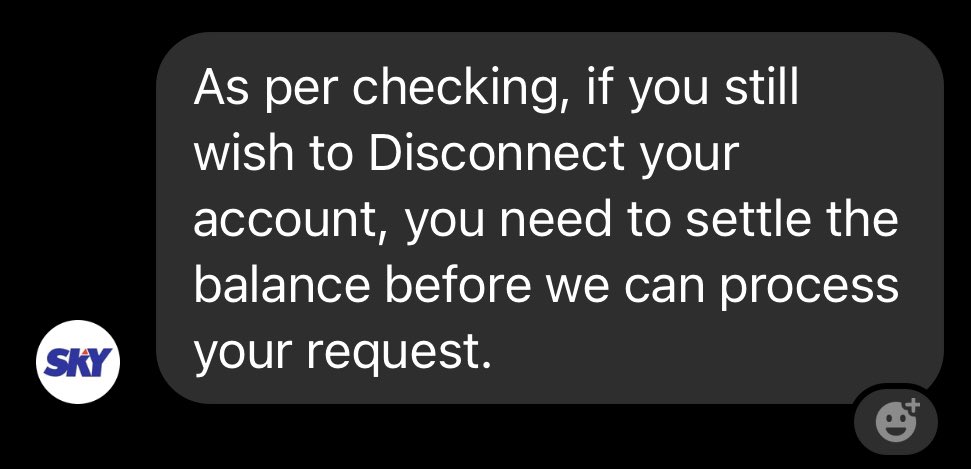 I’m okay with no internet but what’s not okay is charging me knowing there’s no service. I wasn’t even informed. WE NEED TO KNOW BECAUSE WE PAY FOR THIS. <a href="/SKYserves/">SKYServes</a> shame