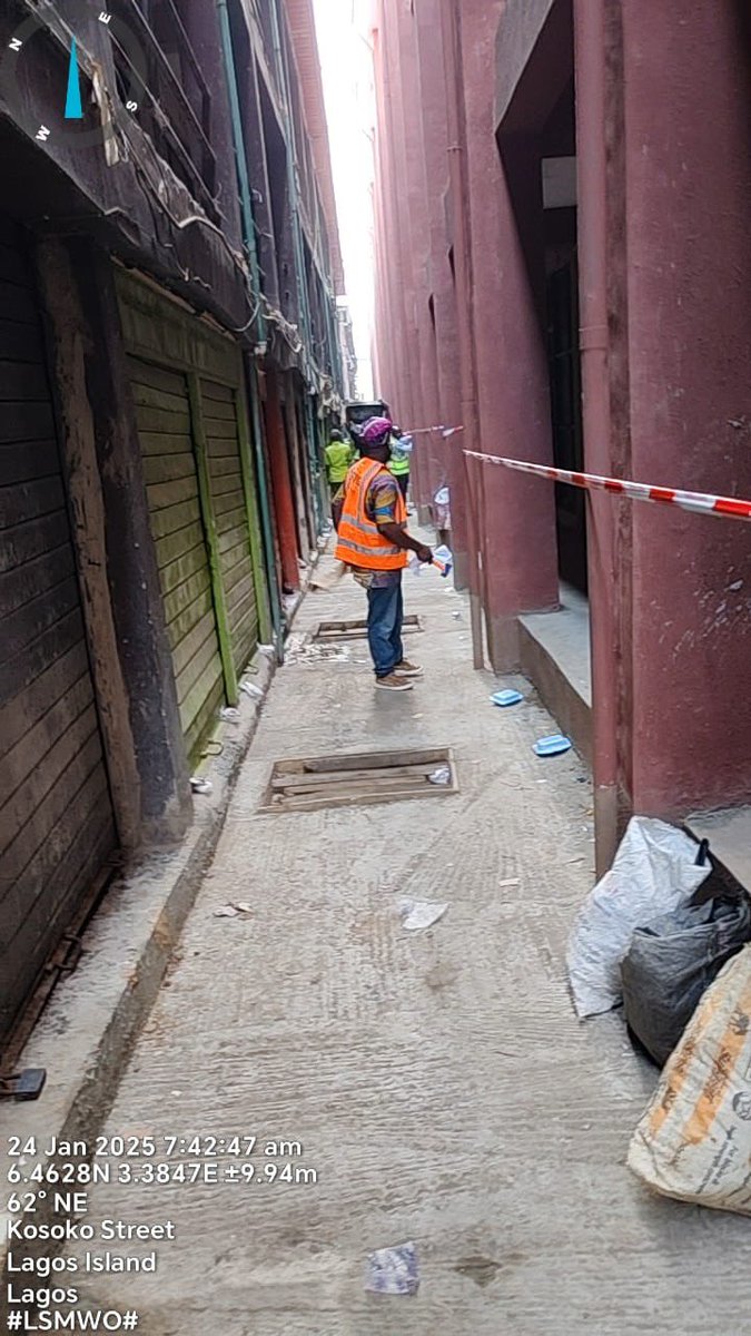 tokunbo_wahab's tweet photo. The Lagos of State Wastewater Management Office (LSWMO) in demonstration of its commitment to sustainable environment, proper sanitation and public health safety in the State in line with EMPL 2017, on Friday 24th January, 2025, sealed off a Public Toilet at Under bridge by Leventis Bus-Stop, Apongbon for deliberate discharging of untreated sewage into the Lagoon and Illegal Construction of Public Toilet, and Ebute-Ero Market Block N, for channeling sewage pipes into public drains and construction of septic tank on walk way.

The agency also resealed Optimum Exposure Media Control Room for  deliberate discharging of untreated sewage  into the Lagoon and other environmental nuisance.

The Lagos State Government reiterates that the State has Zero tolerance for environmental pollution and degradation. Citizens are advised to embrace proper hygiene practices to enhance public health and environmental sustainability.

#CleanerLagos