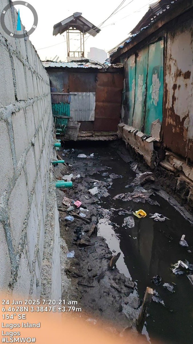 tokunbo_wahab's tweet photo. The Lagos of State Wastewater Management Office (LSWMO) in demonstration of its commitment to sustainable environment, proper sanitation and public health safety in the State in line with EMPL 2017, on Friday 24th January, 2025, sealed off a Public Toilet at Under bridge by Leventis Bus-Stop, Apongbon for deliberate discharging of untreated sewage into the Lagoon and Illegal Construction of Public Toilet, and Ebute-Ero Market Block N, for channeling sewage pipes into public drains and construction of septic tank on walk way.

The agency also resealed Optimum Exposure Media Control Room for  deliberate discharging of untreated sewage  into the Lagoon and other environmental nuisance.

The Lagos State Government reiterates that the State has Zero tolerance for environmental pollution and degradation. Citizens are advised to embrace proper hygiene practices to enhance public health and environmental sustainability.

#CleanerLagos