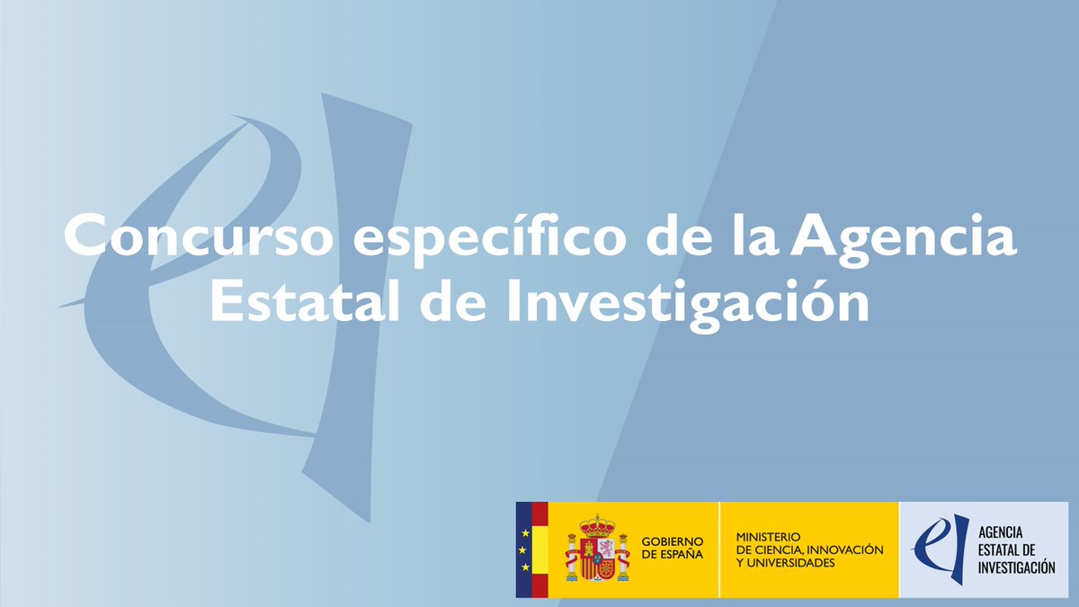ℹ️ Se ha publicado hoy en el BOE la Resolución de 15 de enero de 2025 de la <a href="/AgEInves/">Agencia Estatal de Investigación</a> por la que se convoca concurso específico para la provisión de puestos de trabajo.
🔗 boe.es/boe/dias/2025/…
🗓️ Plazo de presentación de solicitudes: del 27 de enero al 14 de febrero.