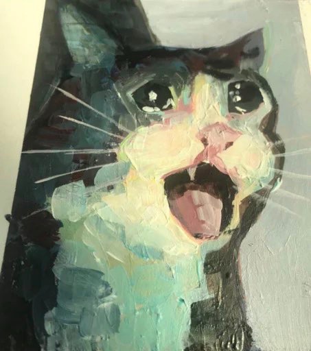 CryingCat_sol's tweet photo. @Ravers And they wonder why we’re crying so loud.  

- $Crying Cat

Ca:
2ZHYWGndLx76H7NCN4ieMRHSRAAiiWEtJFpHmmXYmE6Z https://t.co/tJdMHenR5C