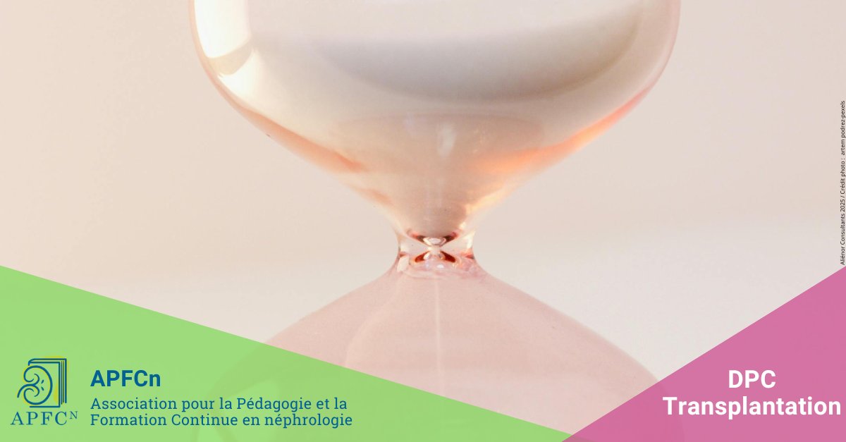 ⏰ 𝓣𝓲𝓬-𝓽𝓪𝓬 𝓣𝓲𝓬-𝓽𝓪𝓬... Il vous reste moins de 7 jours pour vous inscrire au 𝗗𝗣𝗖 𝗧𝗿𝗮𝗻𝘀𝗽𝗹𝗮𝗻𝘁𝗮𝘁𝗶𝗼𝗻 Jeudi 30 &amp; vendredi 31 janvier 2025 🏃
Programme &amp; inscription ➡️ lnkd.in/ewjjgC-2

#DPC <a href="/com_SFNDT/">SFNDT</a> #nephrologie #sante