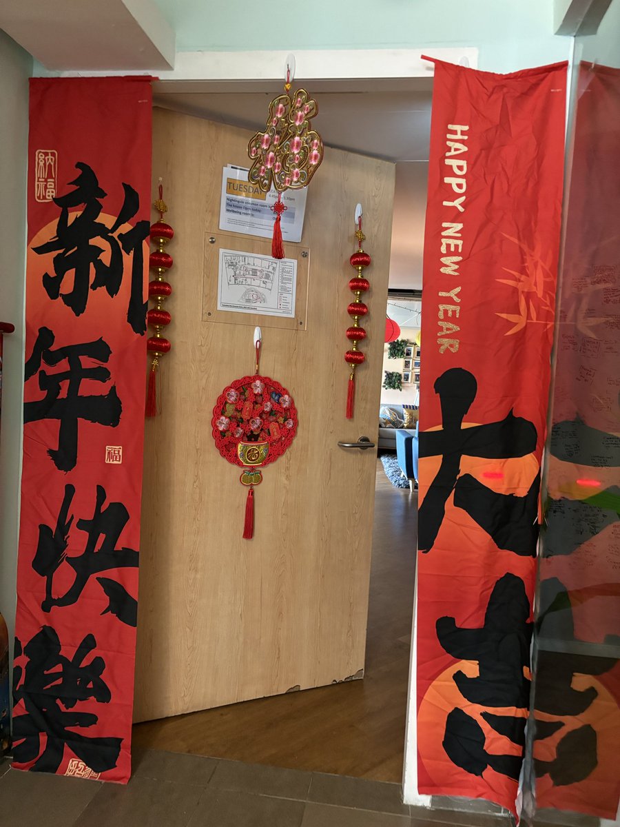 Happy Chinese New Year from pupils and parents of Nightingale House! Thank you to boarding parents for decorating and CNY plants ❤️🎉🎉