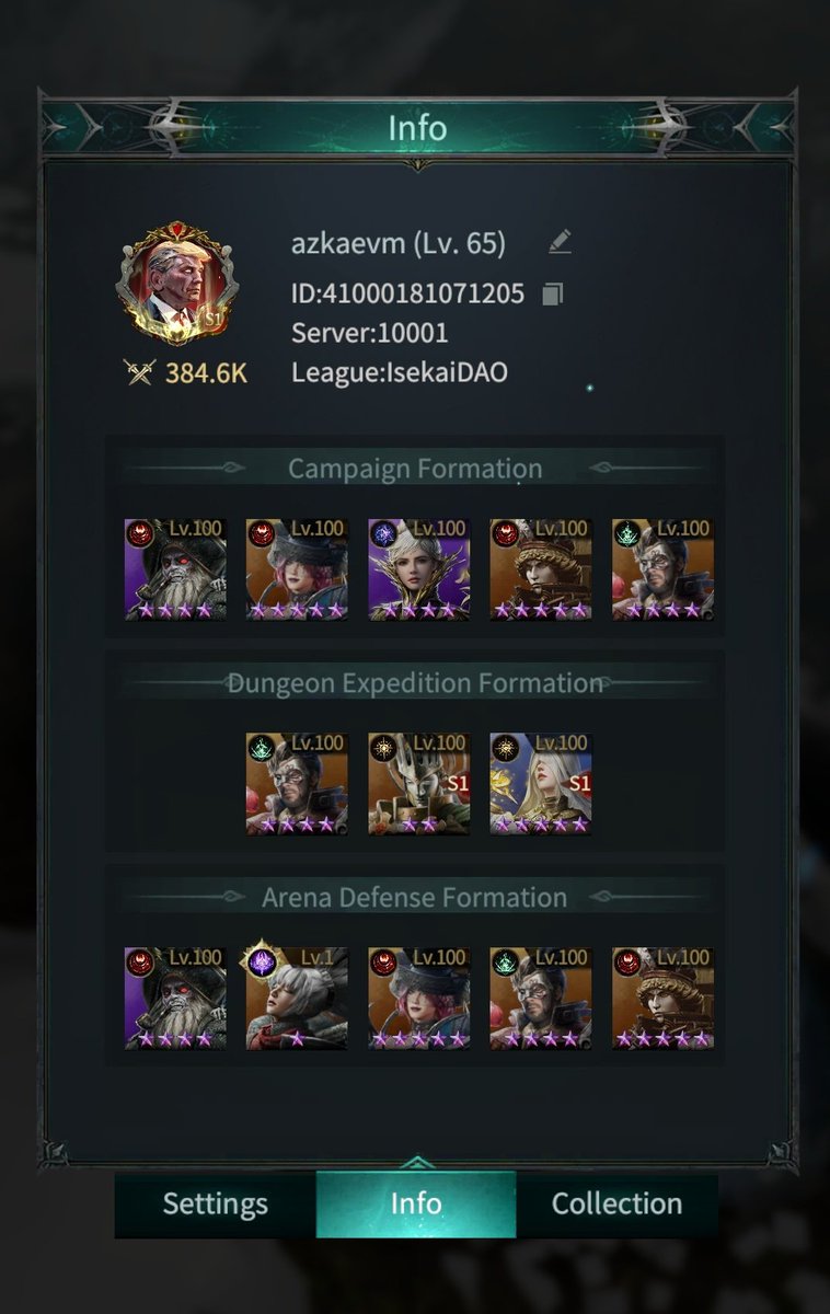 azkaevm's tweet photo. This is the Hero Hero tier ss according to me in Castile Pioneer this season that I use. If you want to try the lineup that I use, please try it.
#CastileLineup #PioneerSeason https://t.co/BlhyX240ib