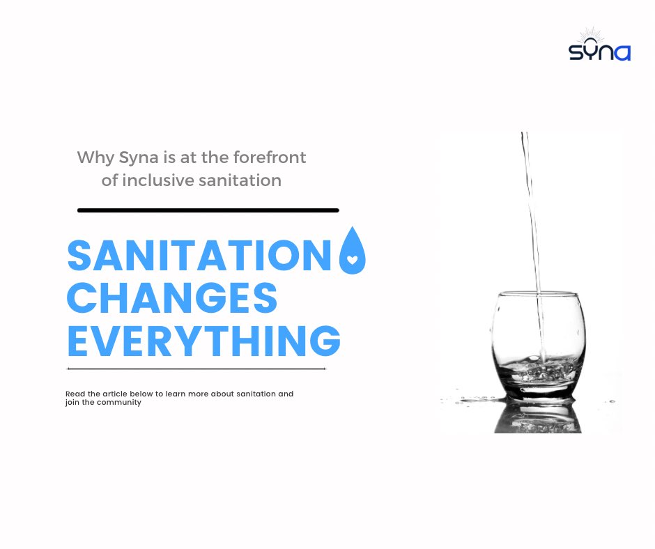 Information is the first step in making a difference. One change infinite impact. Lets make sanitation work for everyone 
Read the article to learn more about the importance of inclusive sanitation. 

linkedin.com/posts/syna-con…