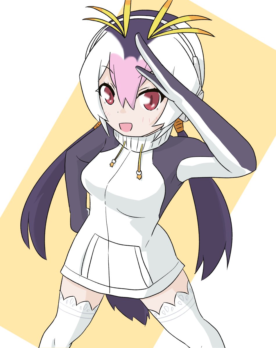「けものフレンズ ロイヤルペンギンさん プリンセス! #けものフレンズ3 #ロイヤ」|ゆーきしぐまのイラスト