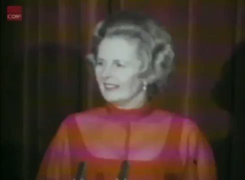 margaret thatcher red dress Historic Thatcher Brooch to be Offered at Auction | Jewelry