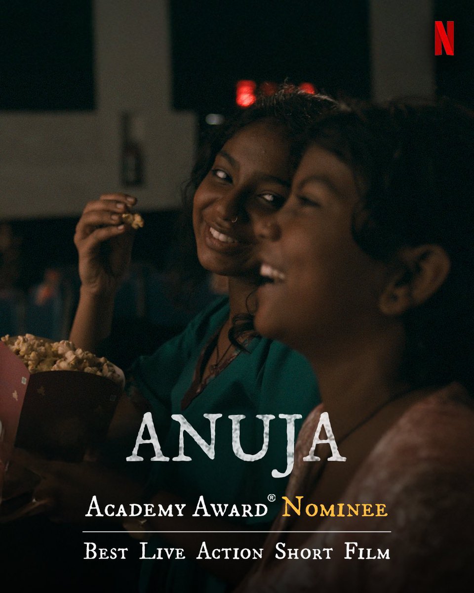 #AnujaTheFilm Nominated for Best Live Action Short Film at the 97th Academy Awards. Coming soon on Netflix
 
<a href="/NetflixIndia/">Netflix India</a> #AdamJGraves, #SuchitraMattai, #KrushanNaik, <a href="/mindykaling/">Mindy Kaling</a> <a href="/guneetm/">Guneet Monga Kapoor</a> <a href="/priyankachopra/">PRIYANKA</a> #Anitabhatia <a href="/shineglobal/">Shine Global</a> <a href="/Londonflairpr/">London Flair PR</a> 
#romilModi