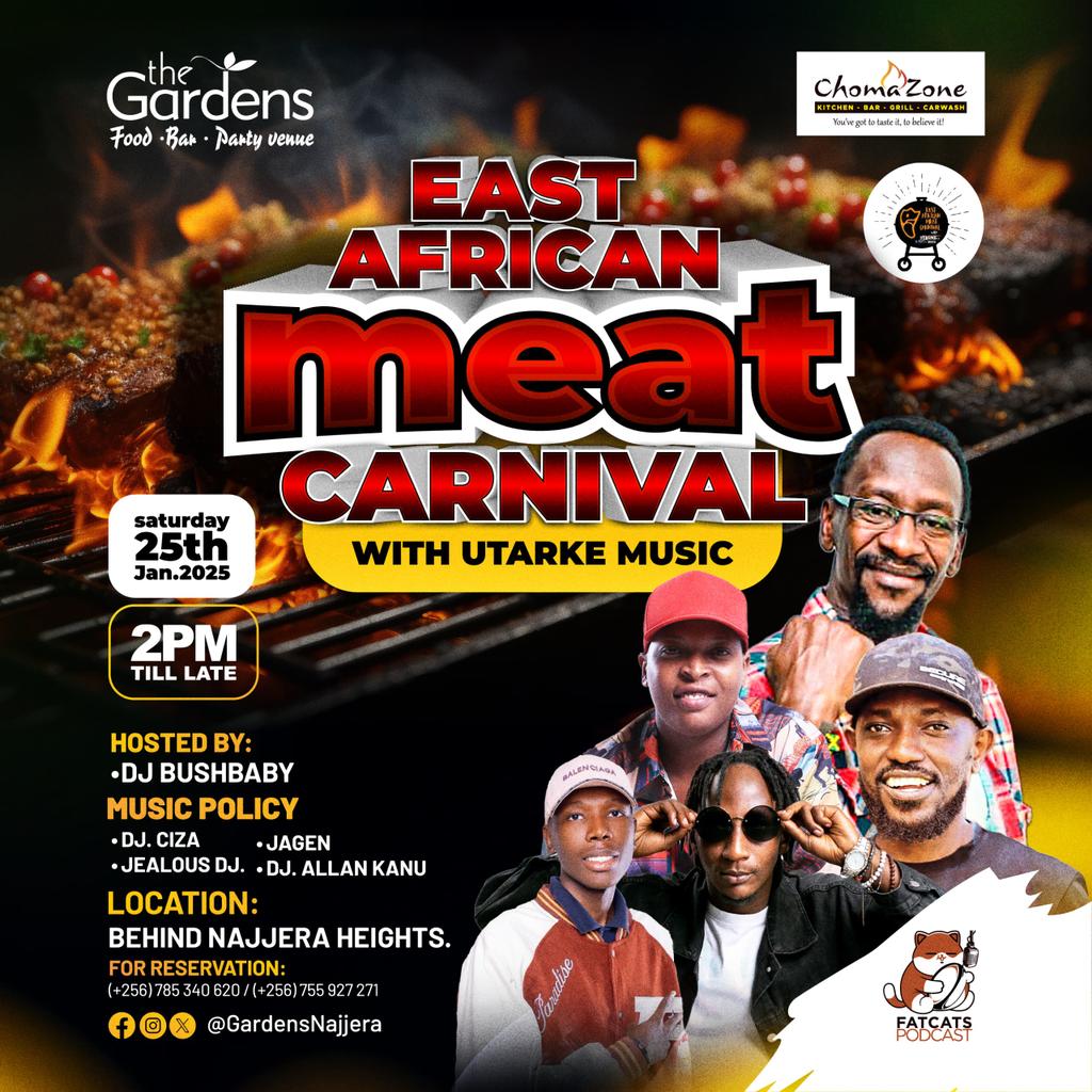djbushbaby's tweet photo. From the grill to the decks, E.A Meat Carnival has it all 🎶🥩 #MeatAndMusic
#EAMC 
#UTAKE 
@GardensNajjera https://t.co/ONCOBXoukZ