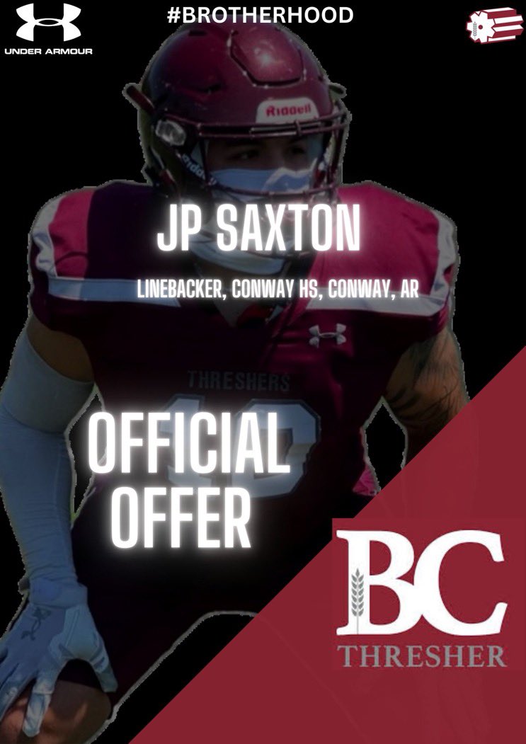 JP Saxton (@jpsaxton33) on Twitter photo #AGTG After a great phone call with <a href="/TheTerryCook/">Coach Terry Cook</a> ! I’m extremely blessed to receive an offer from Bethel College Threshers! <a href="/Buck_James212/">Buck James</a> <a href="/CoachMillerBC/">Kade Miller</a> <a href="/jwlawson1/">Coach Lawson</a> <a href="/CoachPankey/">Clayton Pankey</a> #AGTG After a great phone call with <a href="/TheTerryCook/">Coach Terry Cook</a> ! I’m extremely blessed to receive an offer from Bethel College Threshers! <a href="/Buck_James212/">Buck James</a> <a href="/CoachMillerBC/">Kade Miller</a> <a href="/jwlawson1/">Coach Lawson</a> <a href="/CoachPankey/">Clayton Pankey</a>