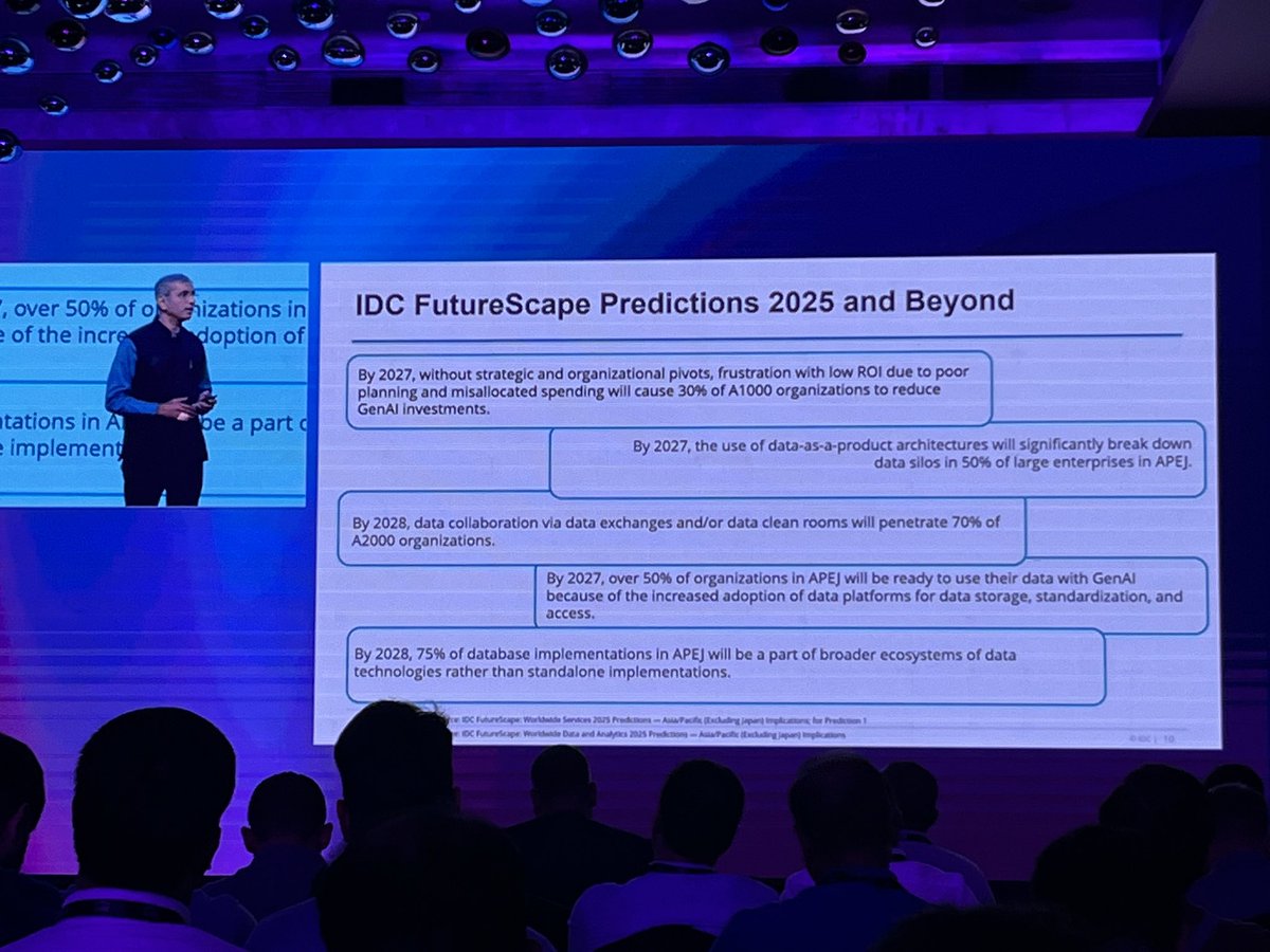 nidarshanks's tweet photo. Attended the AI Conclave in Bengaluru. An insightful experience, exploring the latest advancements in AI and ML. Thanks to @AWSCloudIndia and the speakers for an inspiring event! Excited to bring these learning’s to our customers.

@7EDGEx @ashukajekar  #AWSAIConclave #TechTrends https://t.co/ZUKGEwnhXJ