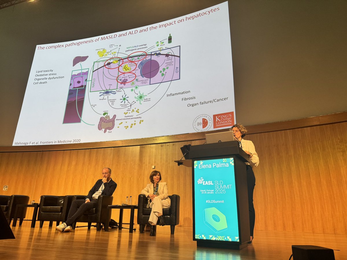 Phil Newsome (@phil_newsome7) on Twitter photo Elena Palma talking at the EASL SLD summit on pathogenesis of MASLD and ALD <a href="/Inst_of_Liver/">The Roger Williams Institute of Liver Studies</a> <a href="/kingsmedicine/">King's Faculty of Life Sciences & Medicine</a> <a href="/KingsCollegeLon/">King's College London</a> Elena Palma talking at the EASL SLD summit on pathogenesis of MASLD and ALD <a href="/Inst_of_Liver/">The Roger Williams Institute of Liver Studies</a> <a href="/kingsmedicine/">King's Faculty of Life Sciences & Medicine</a> <a href="/KingsCollegeLon/">King's College London</a>