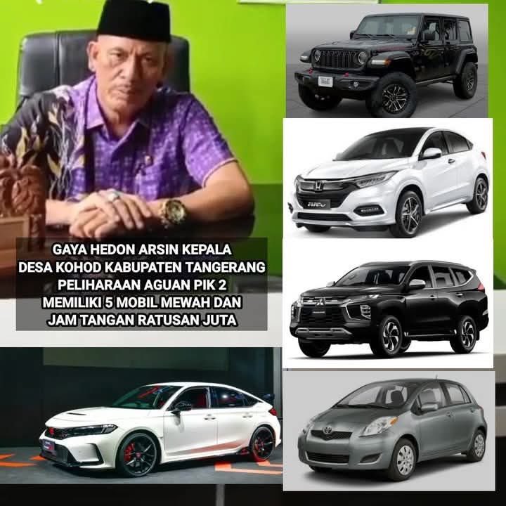 KADES KOHOD YANG TIBA-TIBA JADI MILIARDER! DARI MANA DUITNYA?

Knp Arsin, Kades Kohod, tiba2 jadi miliarder setelah jadi Kades? Mobil &amp; hajatan mewah tapi rakyat menderita. Ini semua bau2 proyek Aguan. Kita bongkar biar jelas!
[RP 1, Daddies, #TimnasDay #BenamkanKaisarAguan]