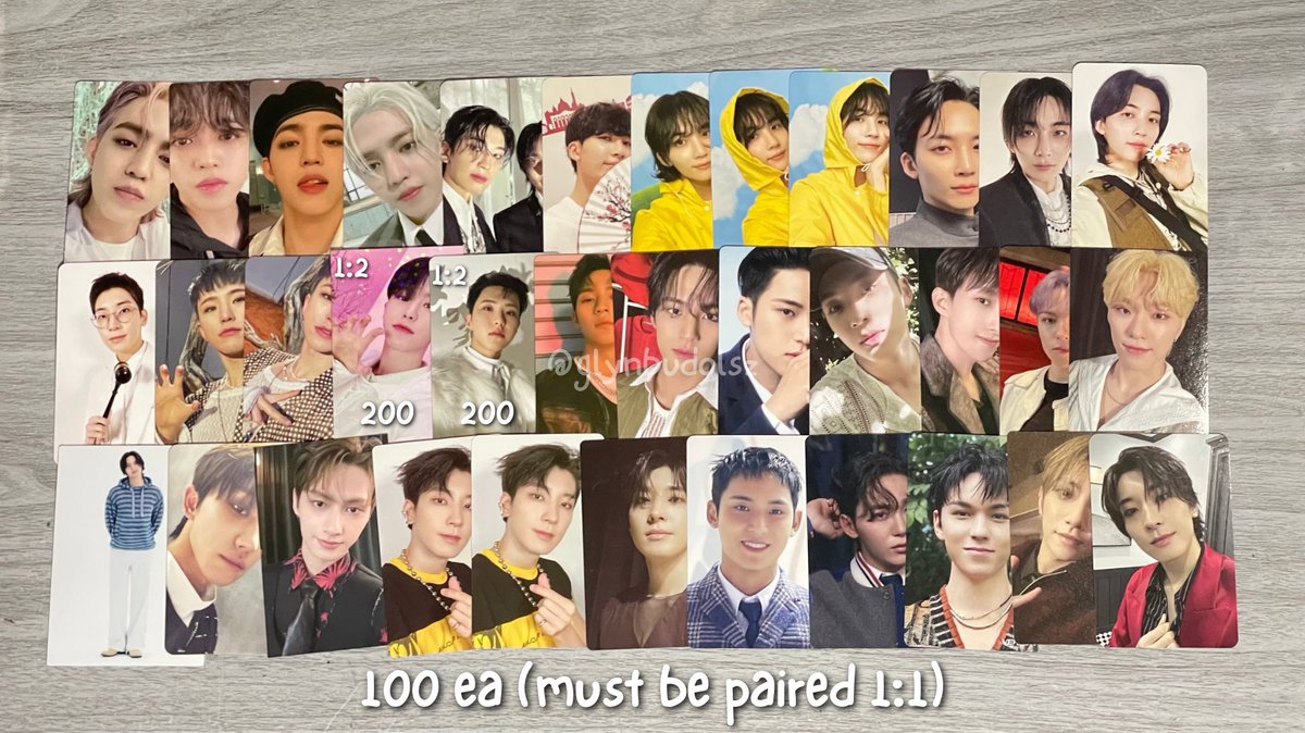glynbudolsz's tweet photo. #glynbentables
wts lfb ph | help rt
SEVENTEEN PHOTOCARDS
•see prices in pics
•more bentables in replies⬇️
•onhand
•❌sensitive
•check alt byt !
dm/reply "mine+pic " to claim!
# wts lfb ph svt pc album scoups jeonghan joshua jun hoshi wonu woozi dk kwan vernon dino https://t.co/vqSuKyn4QZ