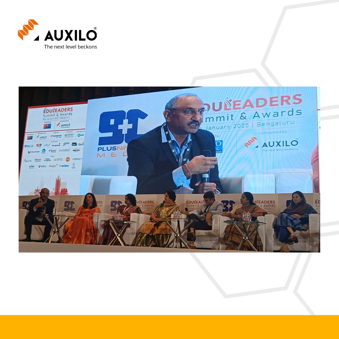 AuxiloFinserve's tweet photo. At the 19th EduLeaders Summit in Bangalore, we engaged with industry leaders to discuss the future of education. Proud to contribute, exchange ideas, and explore opportunities for growth! #EduLeadersSummit #AuxiloFinserve #EducationInnovation #FutureOfEducation https://t.co/W8uXQK3KUP