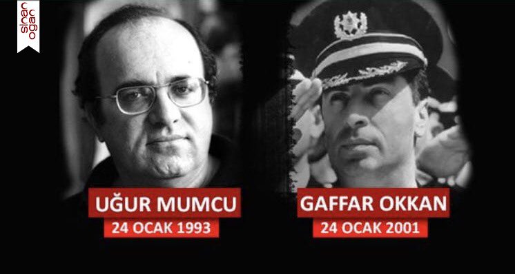 DrSinanOgan's tweet photo. Şehit Emniyet Müdürü Gaffar Okkan’ı ve bir suikast sonucu yaşamını yitiren gazeteci-yazar Uğur Mumcu’yu saygı ve rahmetle anıyorum. https://t.co/zKWUur8vwm